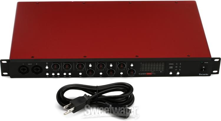 Focusrite Scarlett Octopre 8 Channel Microphone Preamp Sweetwater