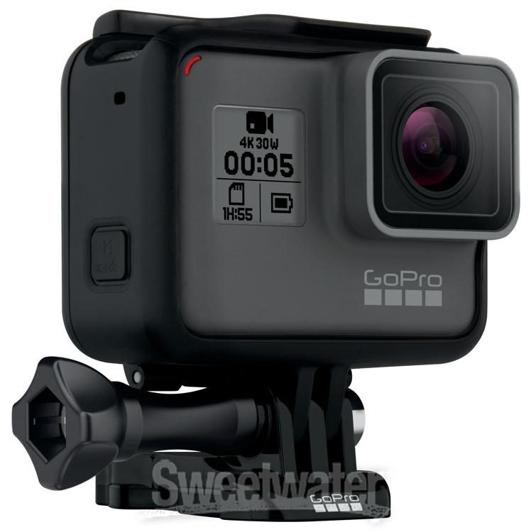 GoPro HERO5 Black w/ SD Card Bundle 4K Waterproof Action Camera