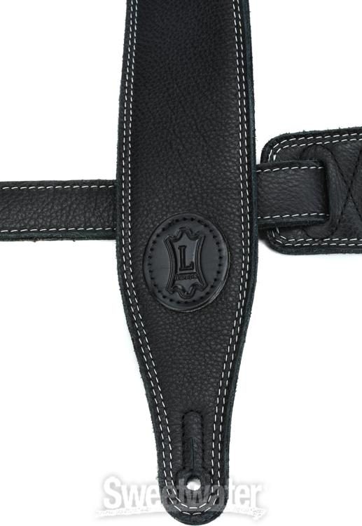 Levy's M17  Triple-Ply Garment Leather Strap - Black | Sweetwater