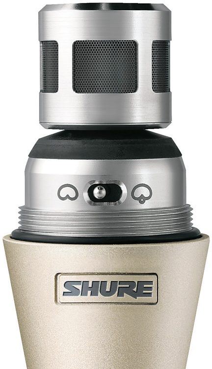 美品 SHURE KSM9 UR2ワイヤレスマイク(ハードケース付き) Shure UR2/KSM9 - G1 Band, 470 - 530 MHz, Silver | Sweetwater
