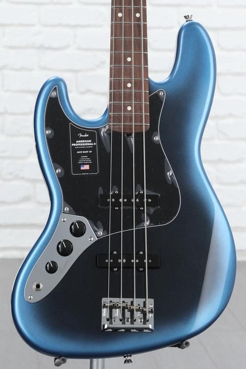 Fender American Professional II Jazz Bass Left-handed - Dark Night with ...