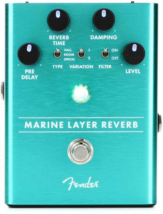 Fender Marine Layer Reverb Pedal | Sweetwater