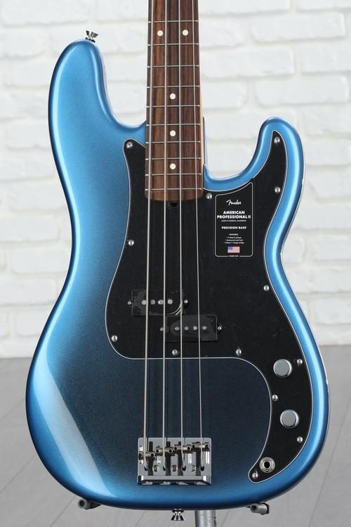 Fender American Professional II Precision Bass - Dark Night with ...