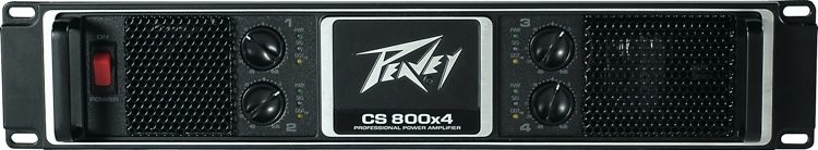 peavey cs 800x4 power amplifier