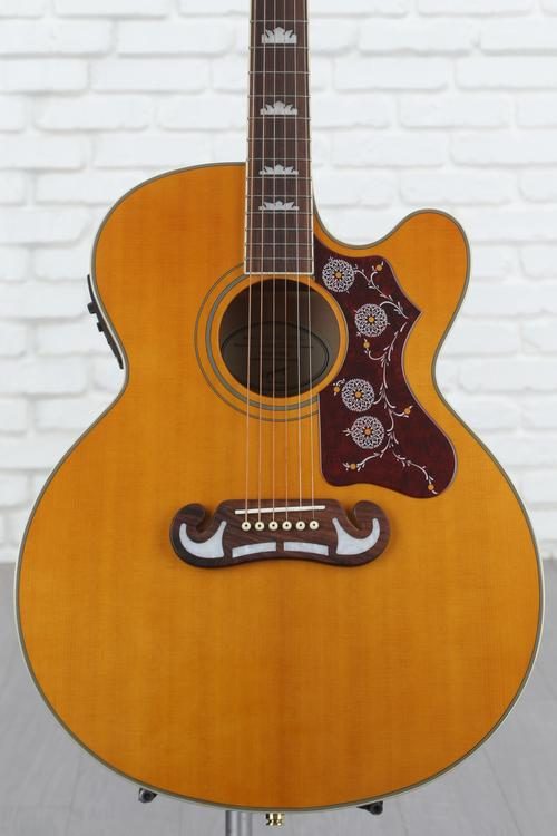 Epiphone EJ-200SCE Vintage Natural【セール開催中!!】 | fonoon.ae