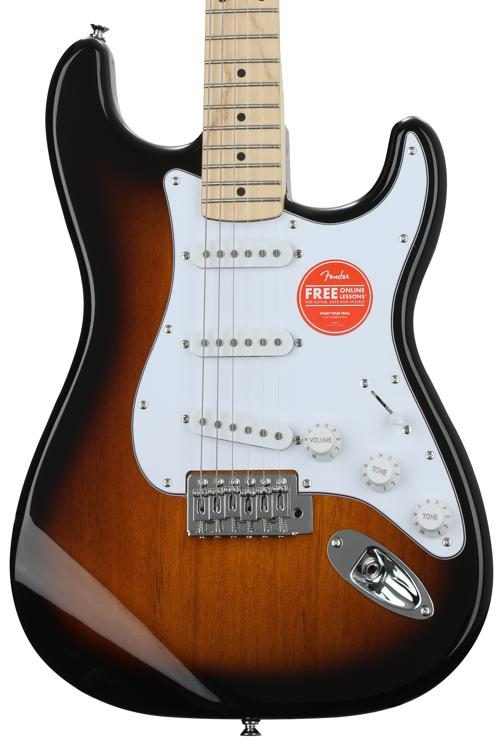 Squier Affinity Stratocaster - 2-Tone Sunburst with Maple 