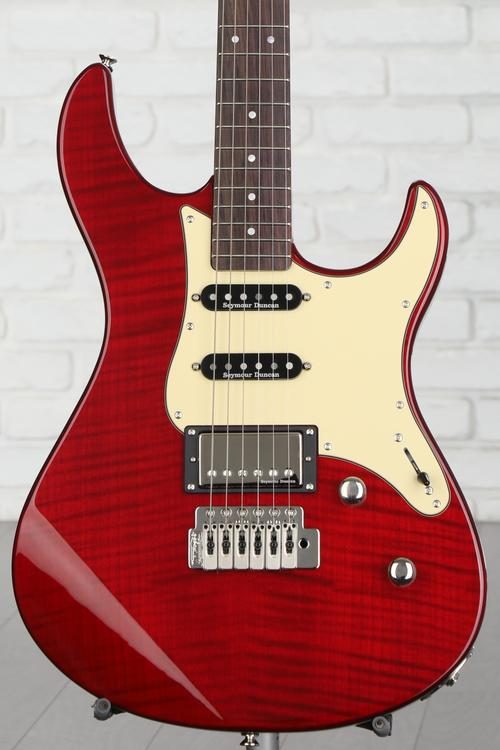 Yamaha PAC612VIIFMX Pacifica Electric Guitar - Fired Red