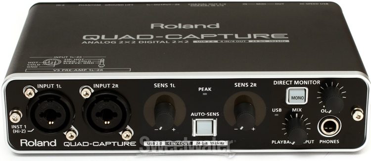 Roland Quad-Capture Reviews | Sweetwater