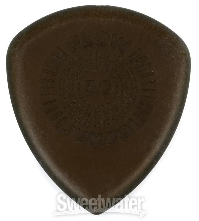Dunlop Guitar Picks JUMBO FLOW Standard 3 Pack Primetone 3.0mm