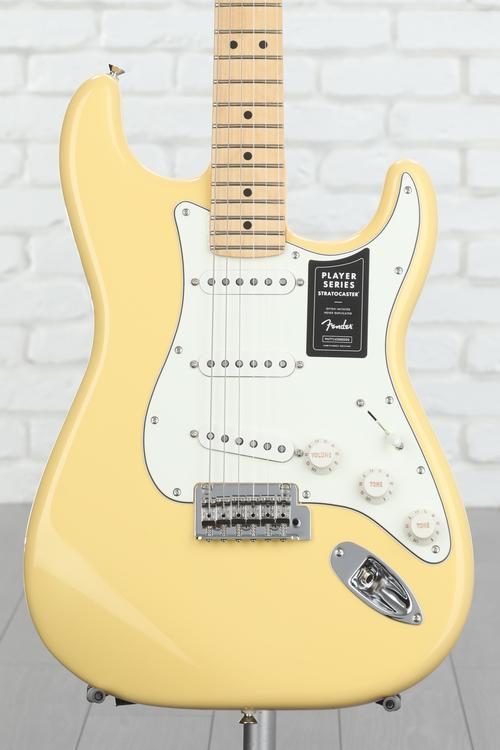 Fender Player Stratocaster - Buttercream with Maple Fingerboard