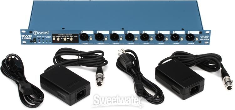 capsule Afdeling Postbode Radial SW8-USB Dual-USB Auto-Switcher and Interface | Sweetwater