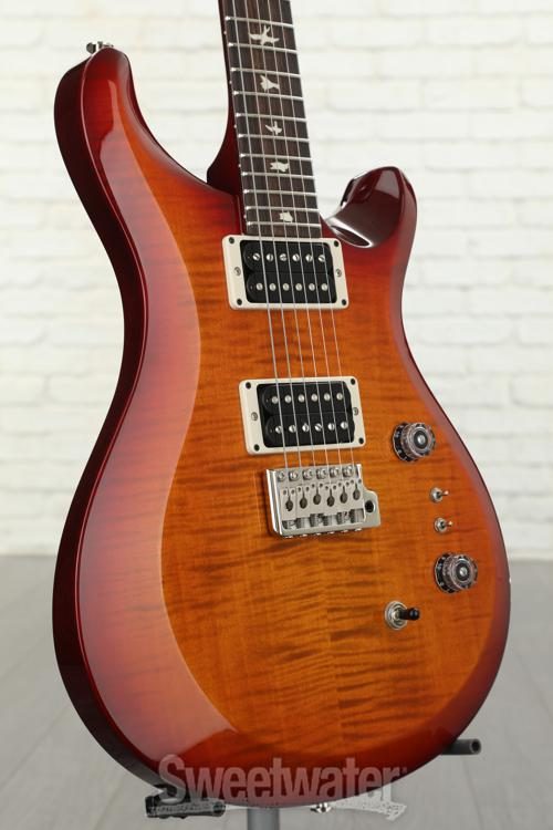 prs 35th anniversary s2 custom 24 dark cherry sunburst