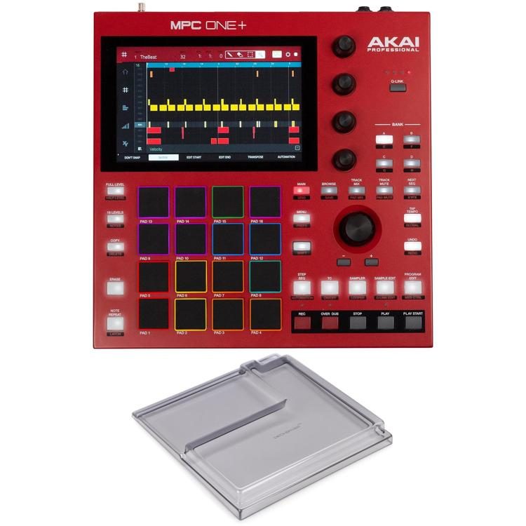 Akai Professional MPC One Plus Standalone Sampler and Sequencer with  Decksaver Cover