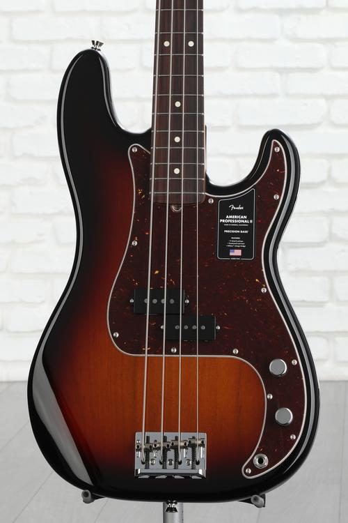 Fender American Professional II Precision Bass - 3-color Sunburst with  Rosewood Fingerboard