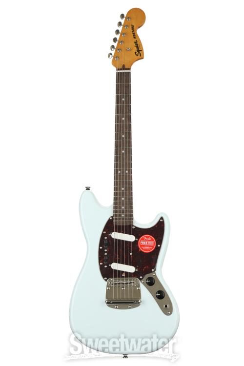 Squier Classic Vibe '60s Mustang - Sonic Blue | Sweetwater