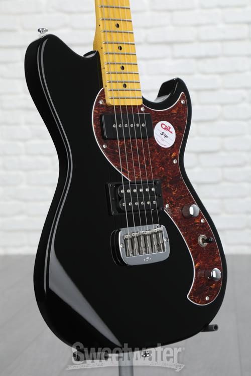 G&L Tribute Fallout Electric Guitar - Gloss Black | Sweetwater