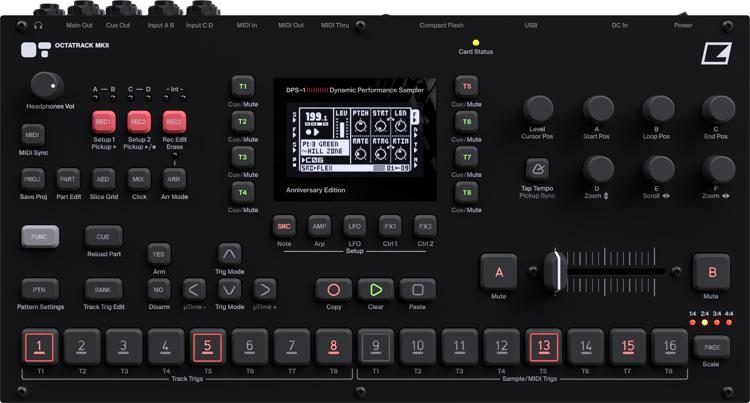Elektron Octatrack MKII Anniversary Edition - Low Serial Number 8-track  Dynamic Performance Sampler - Limited Edition