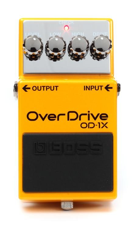 Boss OD-1X Overdrive Pedal | Sweetwater