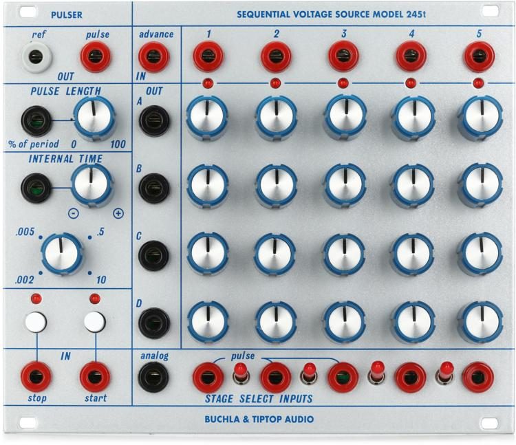 Tiptop Audio Buchla 245t Sequential Voltage Source Eurorack Module