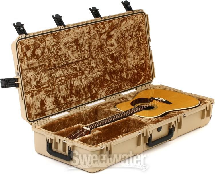Skb 3i 4217 18t Iseries Waterproof Acoustic Guitar Case Tan Sweeer