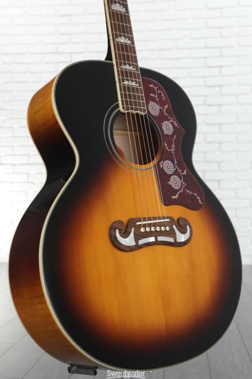 Epiphone J-200 Acoustic Guitar - Aged Vintage Sunburst Gloss