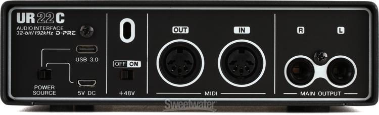 Steinberg UR22C USB Audio Interface | Sweetwater