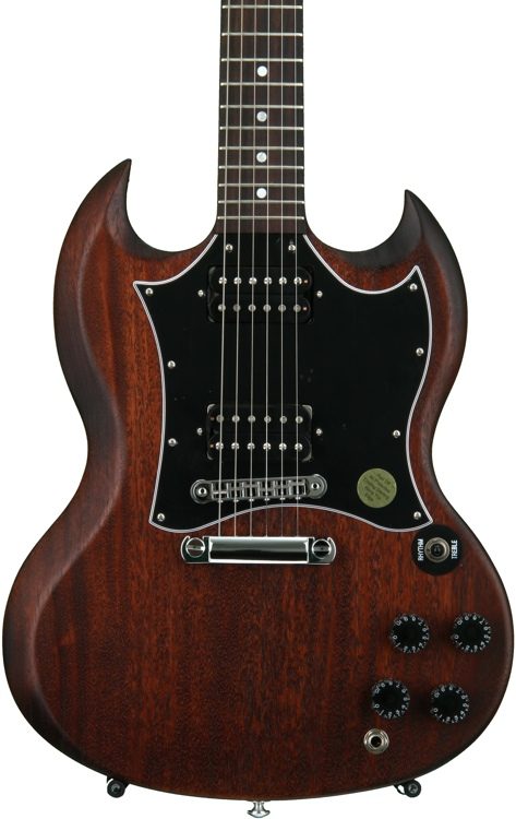 Gibson SG Faded 2016, High Performance - Worn Brown, Chrome Hardware