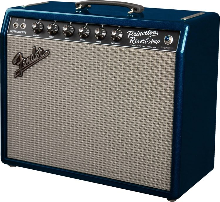 Fender '65 Princeton Reverb - Sparkle Blue | Sweetwater