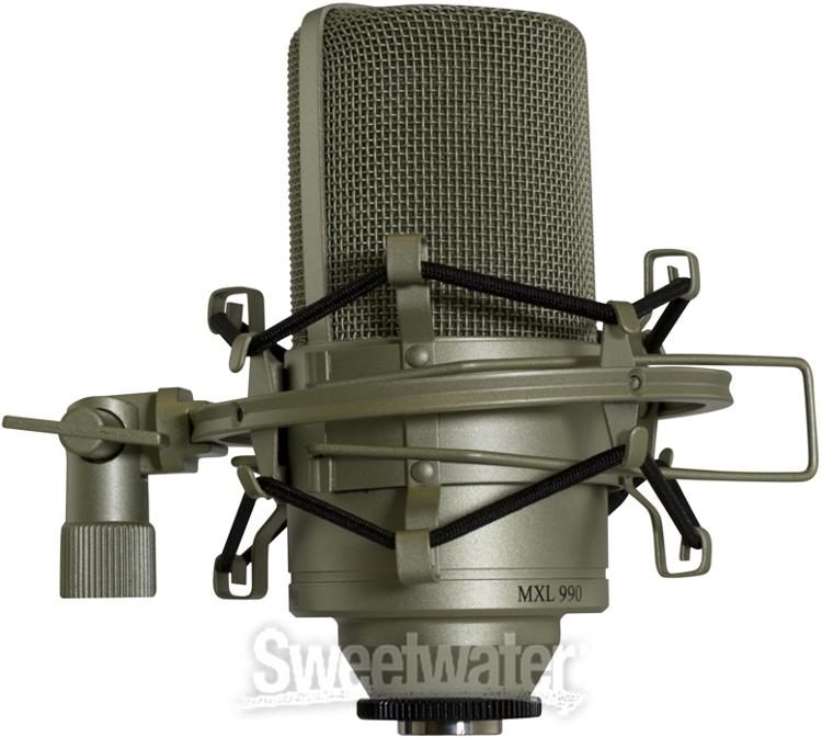 Mxl 990 Large Diaphragm Condenser Microphone Sweetwater