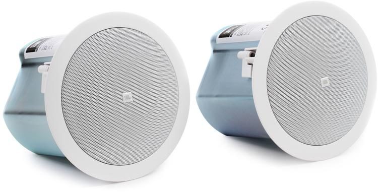 JBL Control 14C/T 4" Ceiling Speaker with Transformer White |