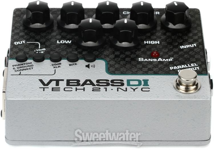 Tech 21 SansAmp Character Series VT Bass DI | Sweetwater