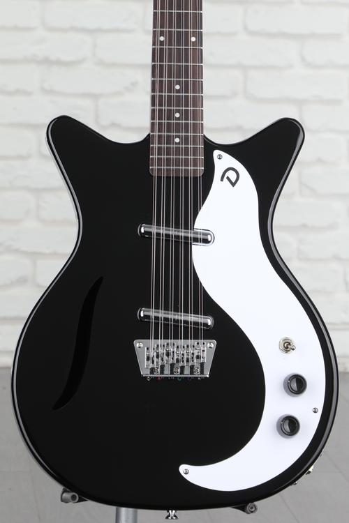 Danelectro Vintage 12 String Electric Guitar - Black