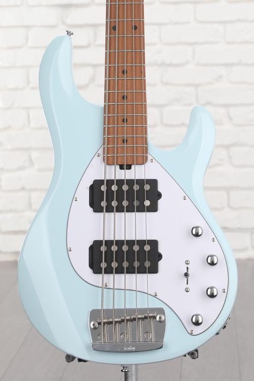 Sterling By Music Man StingRay RAY35HH Bass Guitar - Daphne Blue