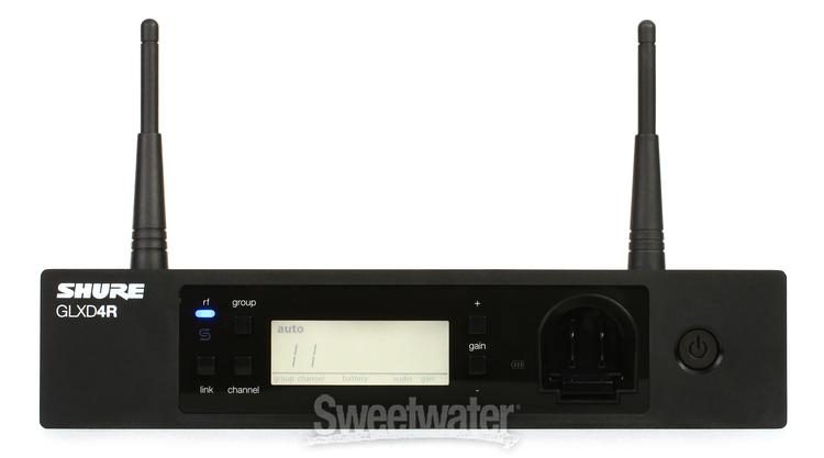Shure GLXD14R/93 Wireless Lavalier Microphone System Sweetwater