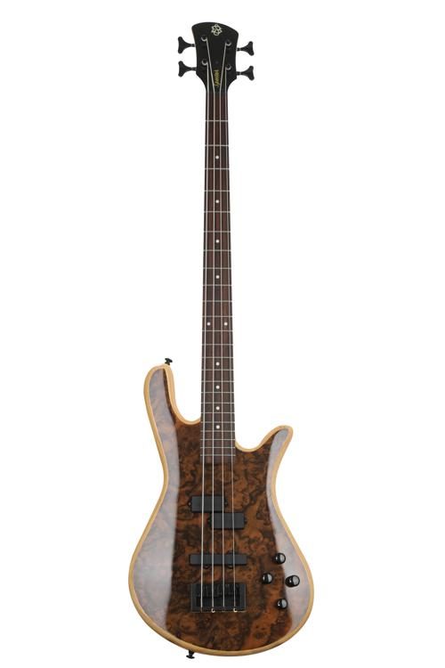 Spector Legend 4 Classic Bass Guitar - Natural Walnut Burl Gloss