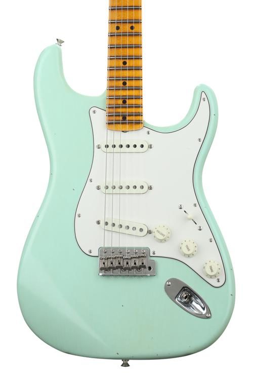 seafoam green stratocaster custom shop