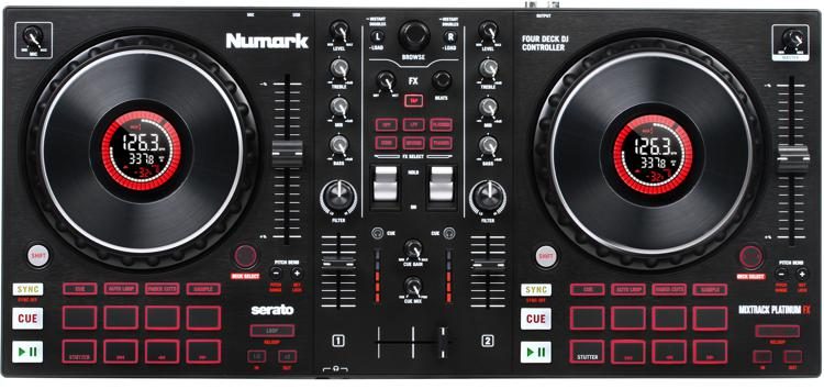 Numark Mixtrack Platinum Fx 4 Channel Serato Dj Lite Controller Sweetwater