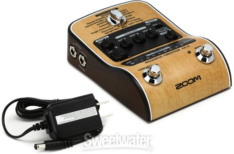Zoom AC-2 Acoustic Creator - Enhanced Direct Box | Sweetwater