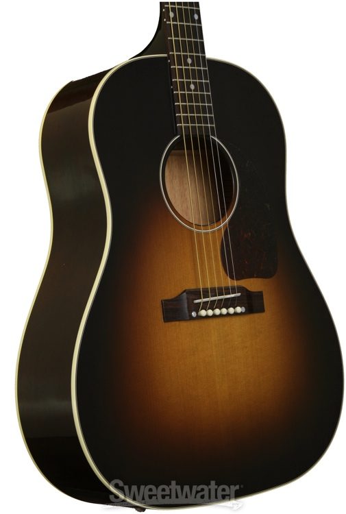 Gibson Acoustic J-45 STD Red Spruce VOS Vintage Sunburst Sweetwater
