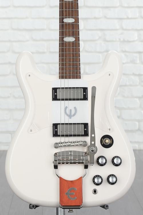 Epiphone Crestwood Custom (Tremotone) Electric Guitar - Polaris White