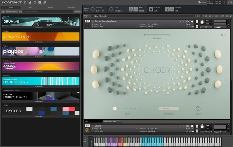 Native Instruments Kontakt 7 Software Sampler and Virtual Instrument ...