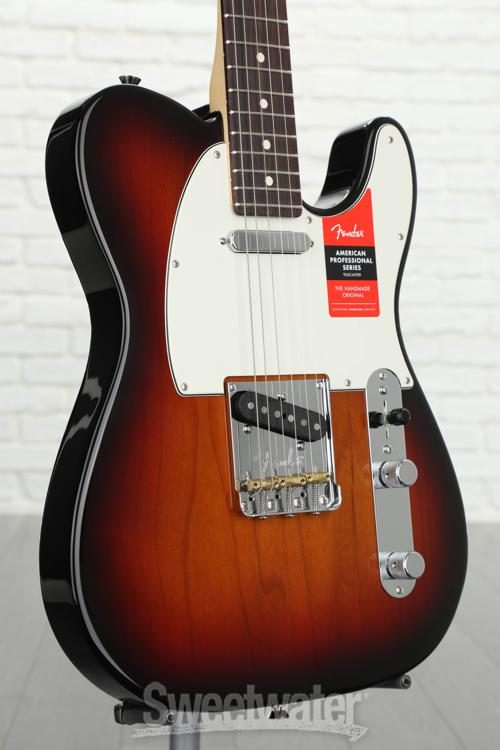 Fender American Professional Telecaster Rosewood Fingerboard Electric Guitar 3-Color Sunburst 