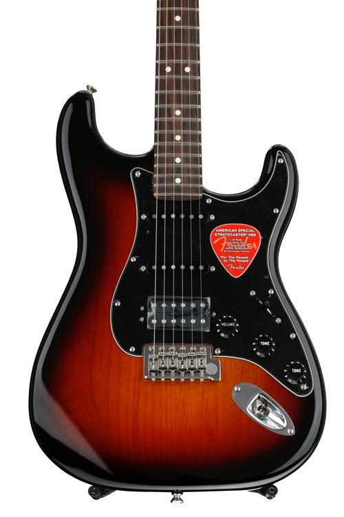 Farvel suge Uenighed Fender American Special Stratocaster HSS - 3-tone Sunburst w/ Rosewood  Fingerboard | Sweetwater