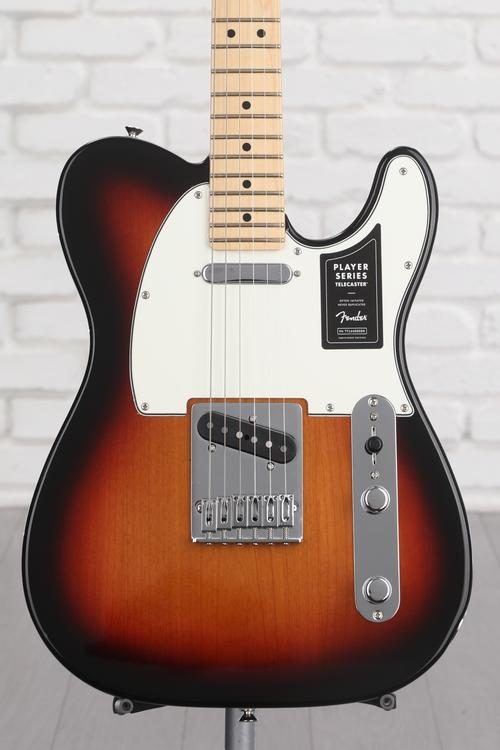 Fender Player Telecaster - 3-Tone Sunburst with Maple Fingerboard