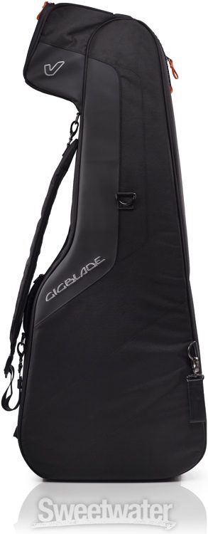 Gruv Gear GigBlade Side-carry Hybrid Gig Bag for Semi-Hollowbody Guitar Black