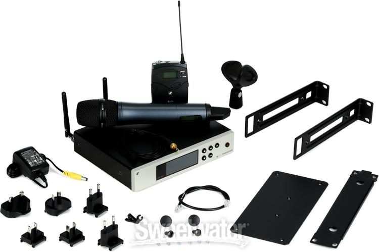 Sennheiser Ew 100 G4 Me2 5 S Combo Wireless Handheld And Lavalier Microphone System G Band Sweetwater