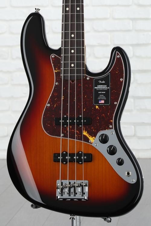 Fender American Professional II Jazz Bass - 3 Color Sunburst with