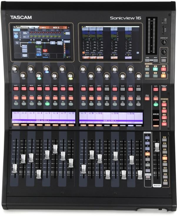 TASCAM Sonicview 16XP 32-track Digital Live Sound Mixer and Integrated | Sweetwater