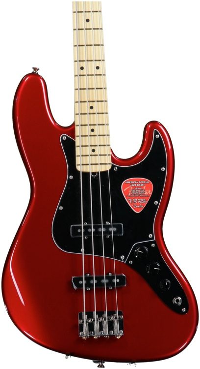 Fender American Special Jazz Bass - Candy Apple Red | Sweetwater