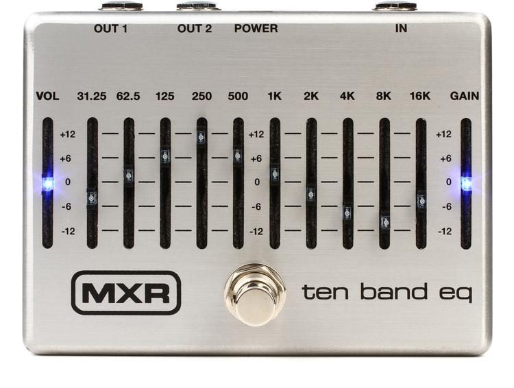 Samenwerking Gemaakt om te onthouden binding MXR M108S Ten Band EQ Pedal | Sweetwater